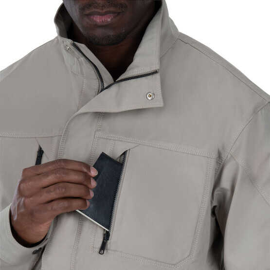 Vertx Urban Discipline Jacket in khaki with chest pocket